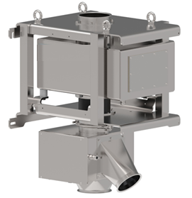 翻板式剔除金检机